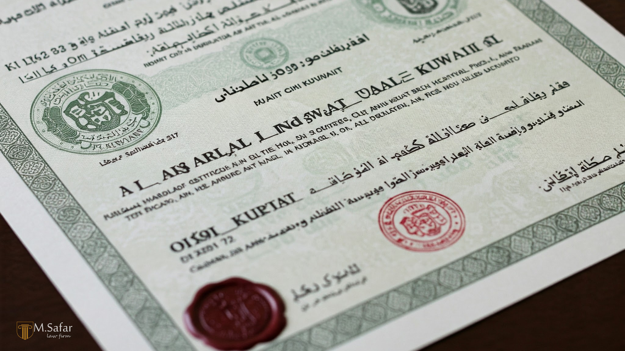 إثبات الزواج في الكويت